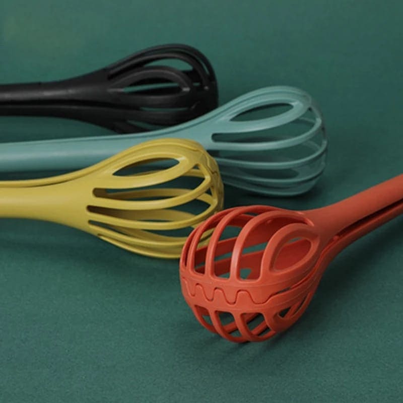Plastic Egg Tong, Plastic Noodles Holder, Kitchen Whisk Versatile, Dual Use Manual Egg Whisk, Food Tong for Baking, Multipurpose Home Kitchen Tool, Egg Whisker Plastic Egg Tong, Plastic Noodles Holder, Kitchen Whisk Versatile, Dual Use Manual Egg Whisk, Food Tong for Baking, Multipurpose Home Kitchen Tool, Egg Whisker